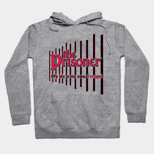 THE PRISONER - I RESIGN Hoodie by kooldsignsflix@gmail.com